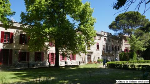 Château de Thézan jardin