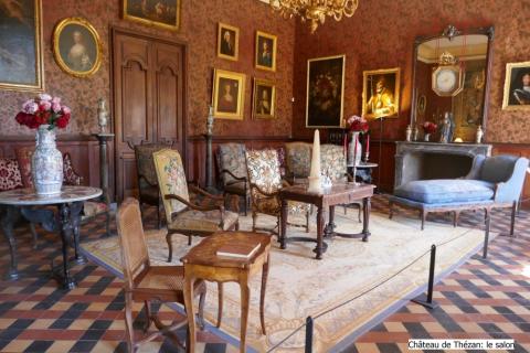 Château de Thézan salon