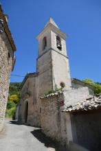 L'église à Venterol