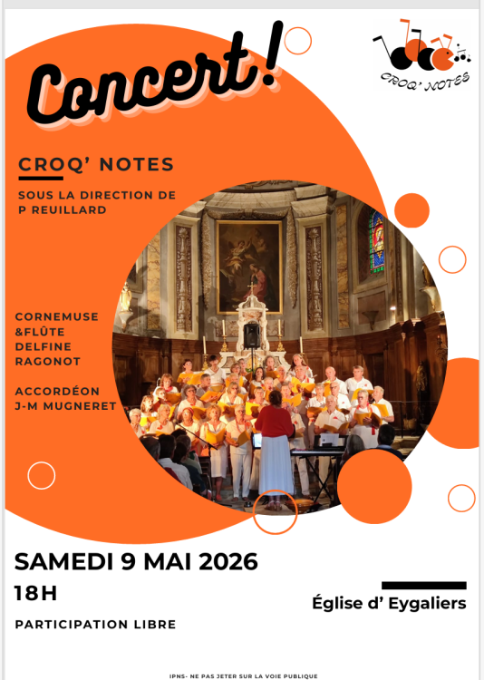 Concert 9 mai 2026